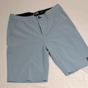 Billabong Crossfire Submersibles Blue Mens Shorts Size 29, 20 inch length